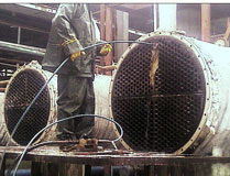 High pressure hydro jetting